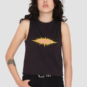 Volcom Nusun Tank Vests Black - Womens