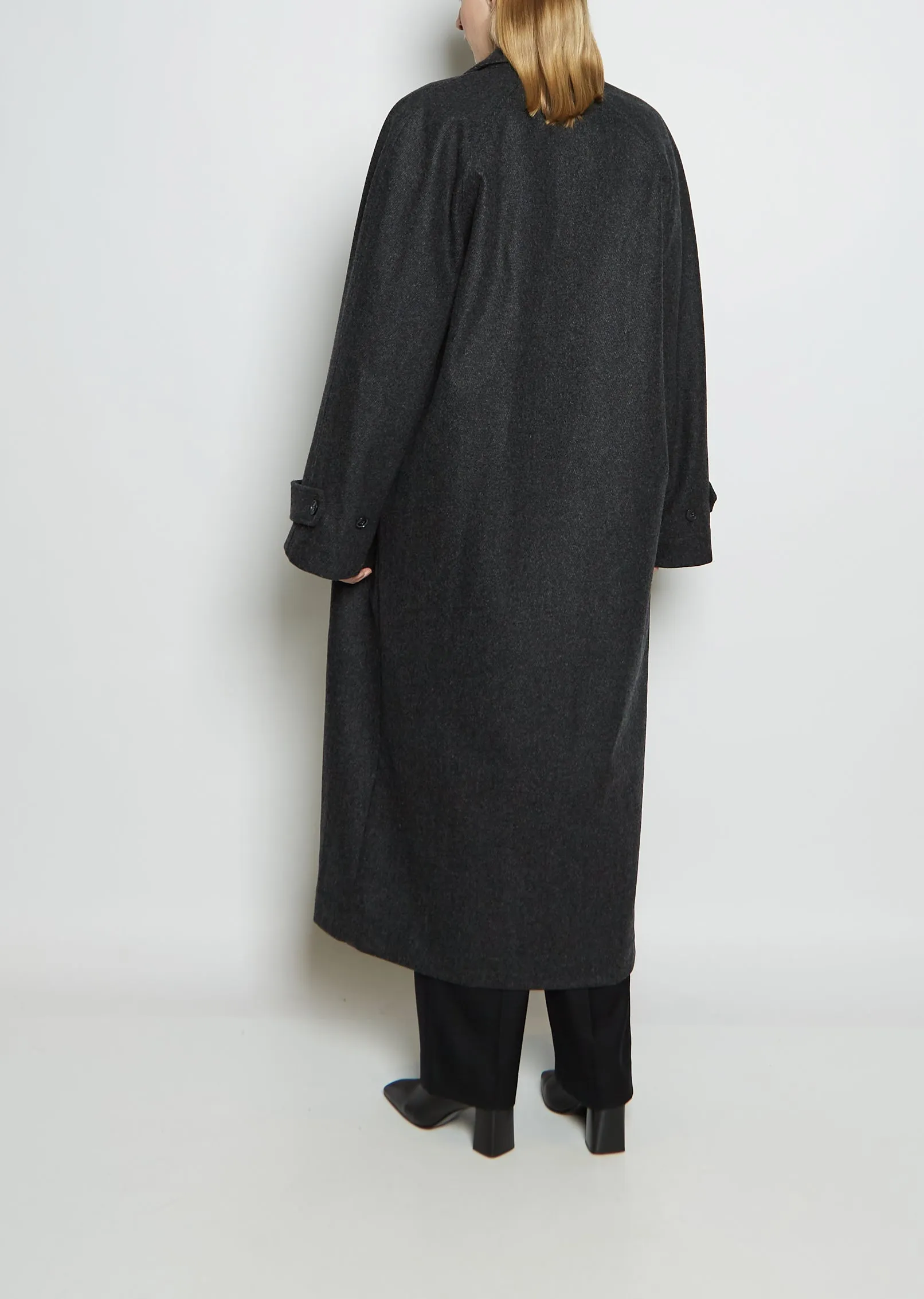 Wool Raglan Coat