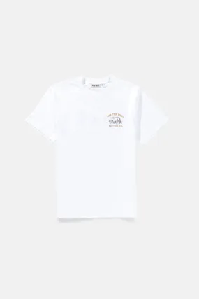 Worn Path Ss T-Shirt Vintage White